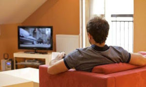TV Watching Can cause Back Pain