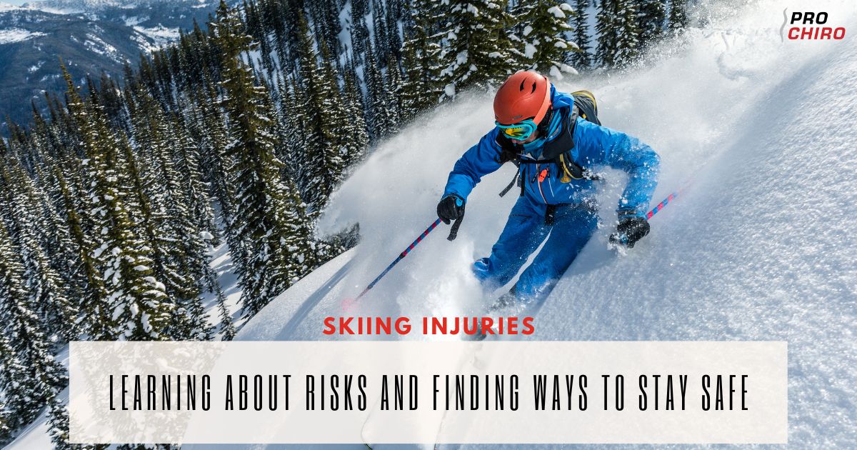 The most common type of skiing injuries